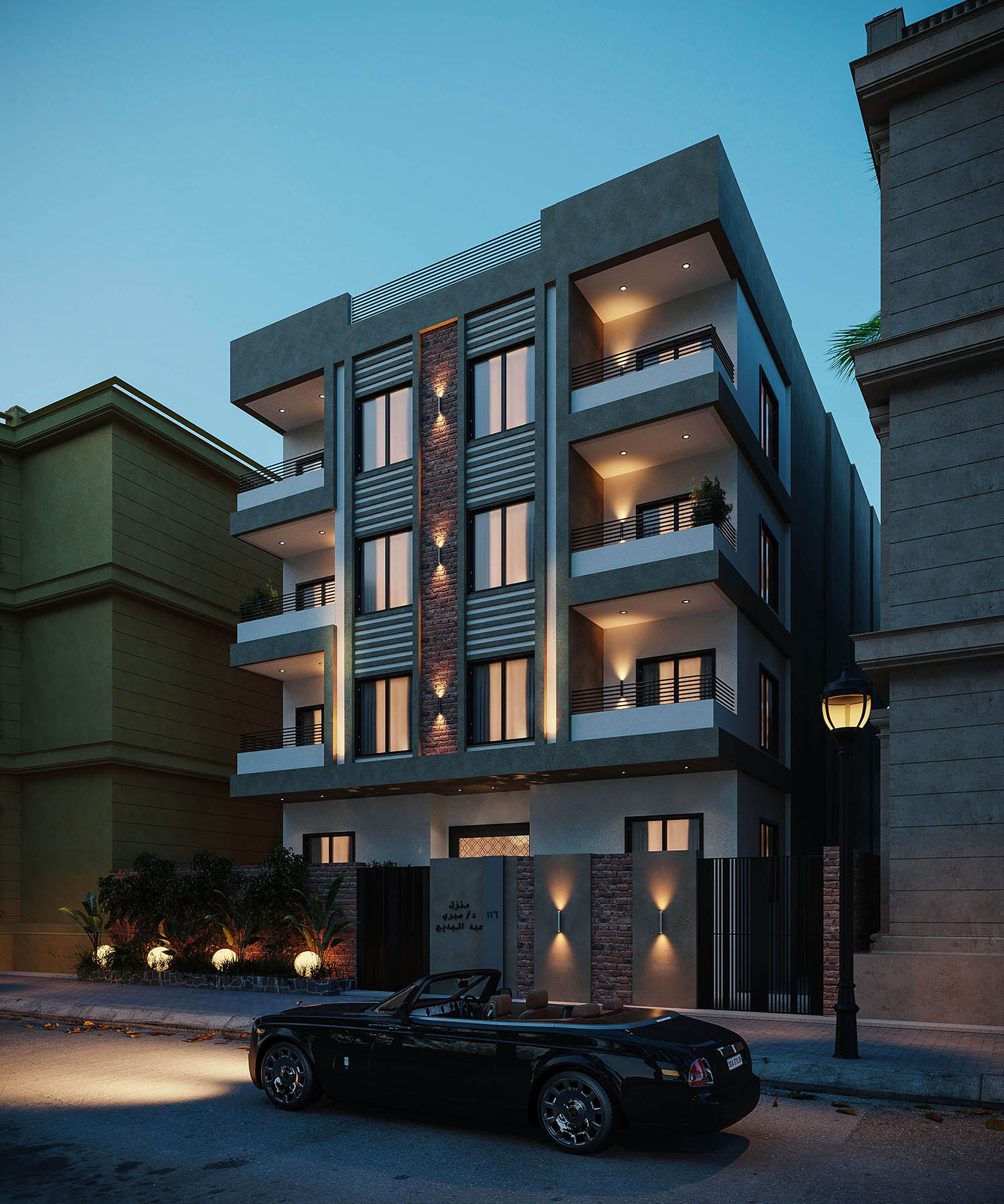 تصميم واجهة خارجية مودرن - 1