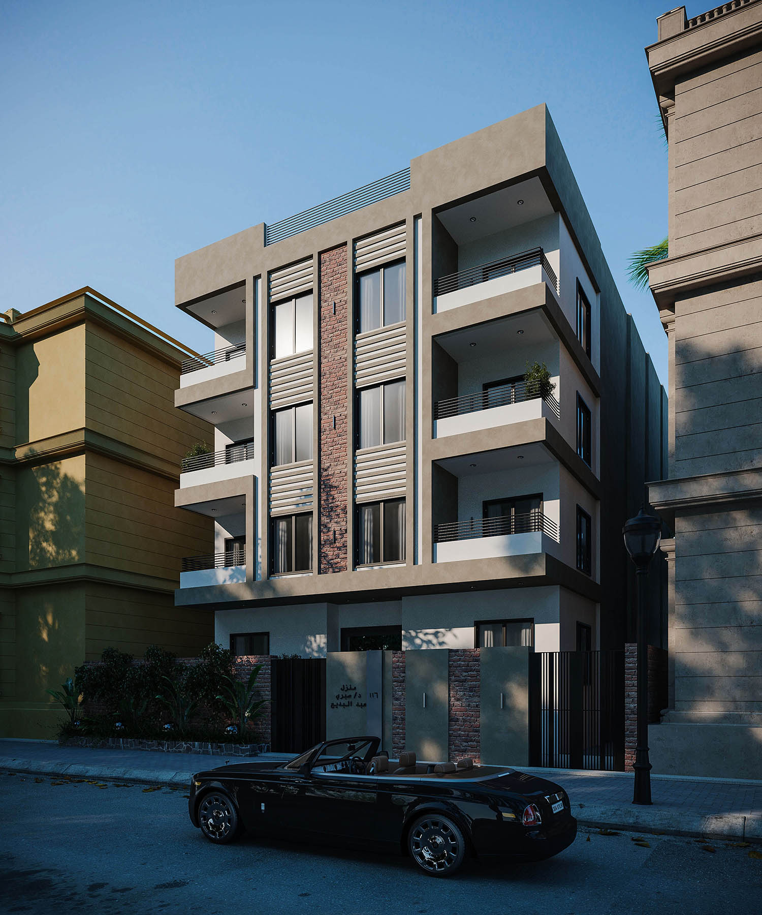 تصميم واتصميم واجهة خارجية مودرن - 2جهة خارجية مودرن - 2