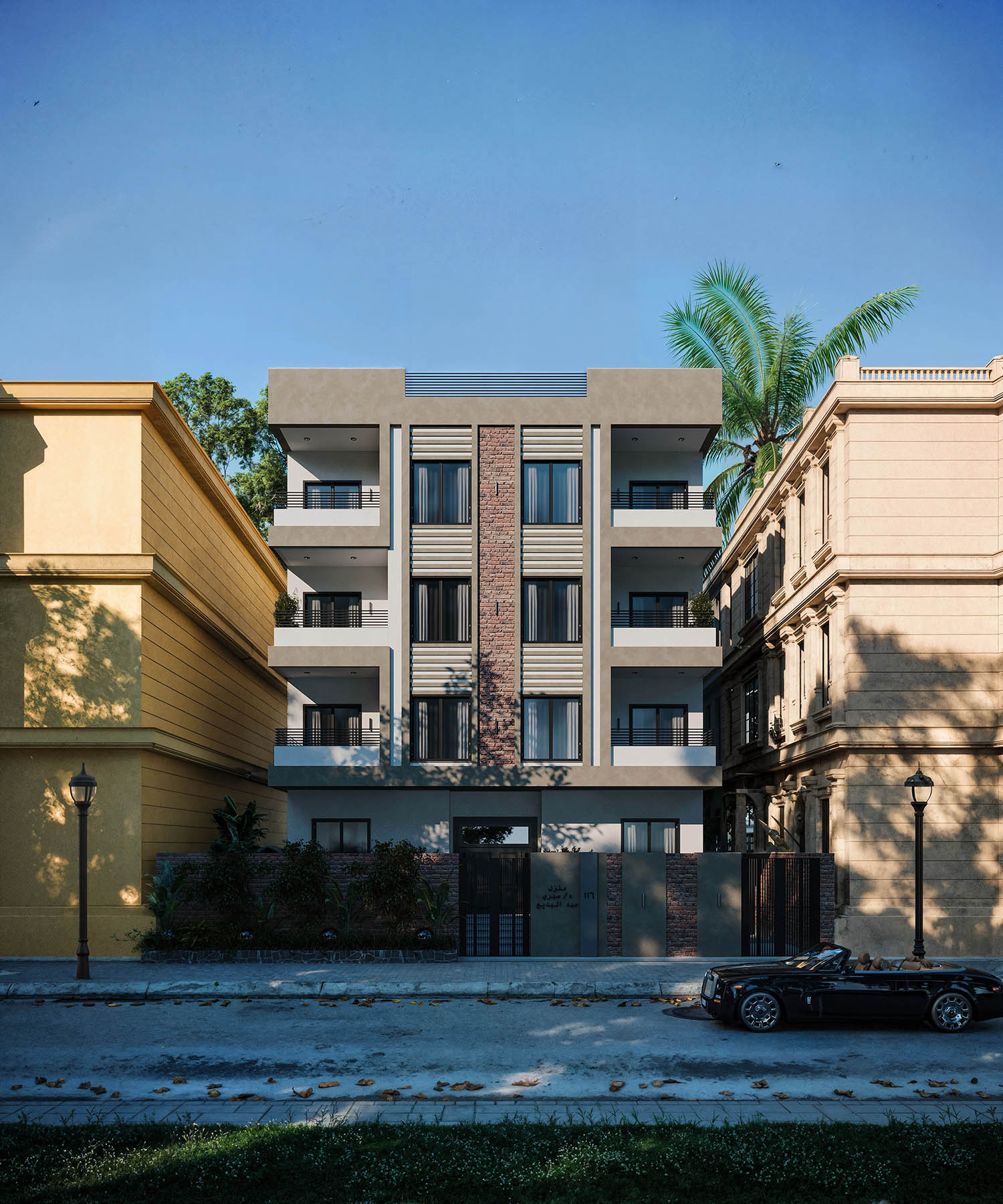 تصميم واجهة خارجية مودرن - 4